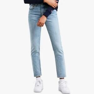 LEVI'S 502 Tapered Cotton Denim Classic Blue Jeans Size 29x29